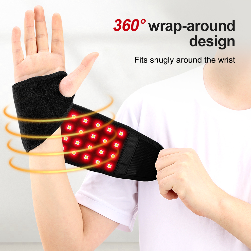 Wrist Wrap Support - 660nm 850nm LED Infrared Heating Wrist
