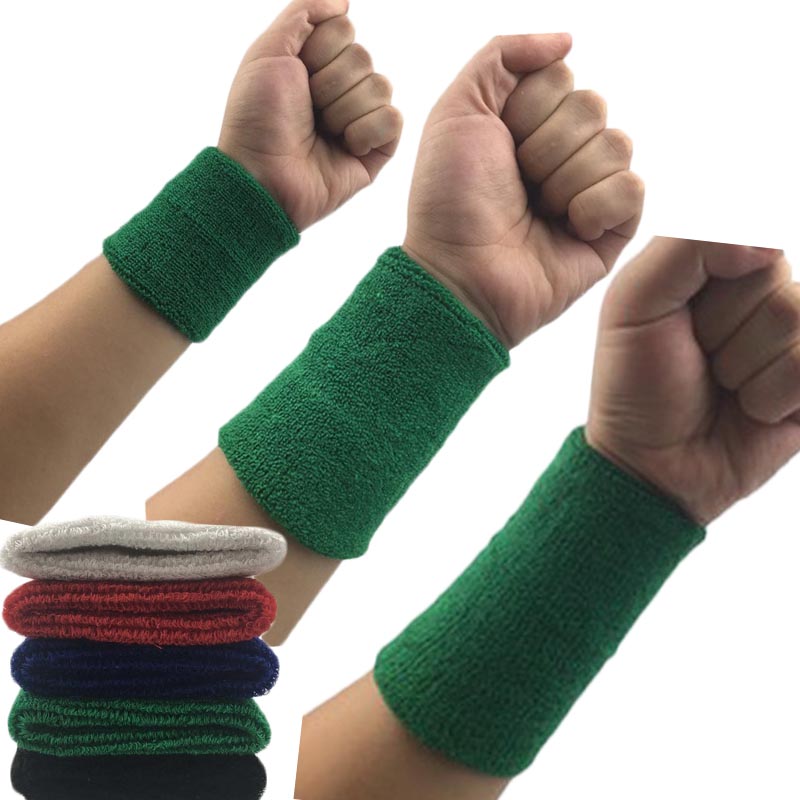 Wrist Wrap Support - 1Pcs Wrist Sweatband Tennis Sport Wristband