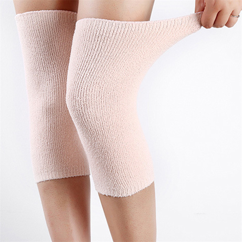 1 Pair Winter Warm Knee Pads B - Knee Sleeve Pair avaliação e preço