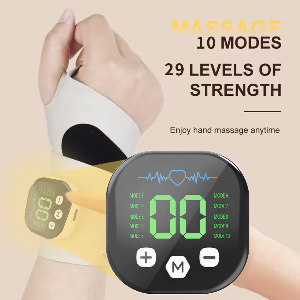 Electric Hand Massager EMS Mic - Wrist Wrap Support avaliação e preço