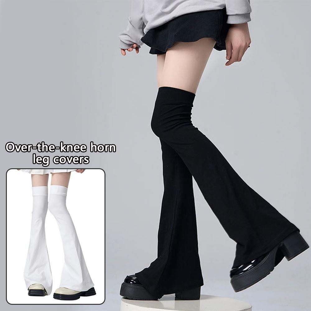 Y2K Leg Stockings Black White  - Knee Sleeve Pair avaliação e preço