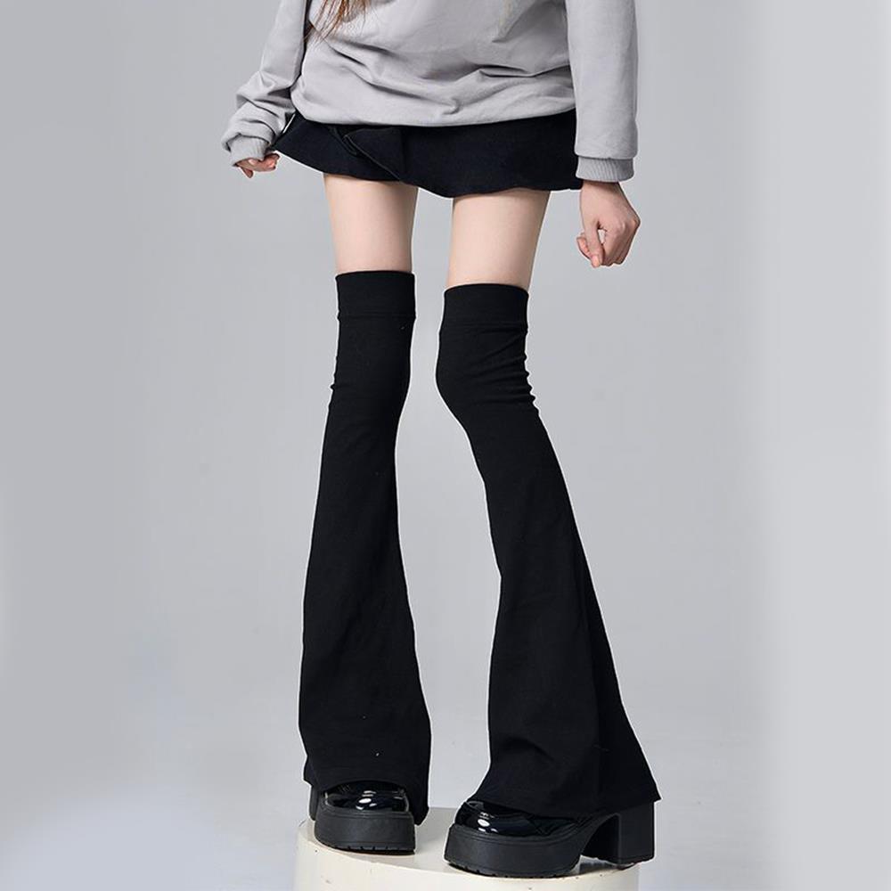 Y2K Leg Stockings Black White  - Knee Sleeve Pair avaliação e preço