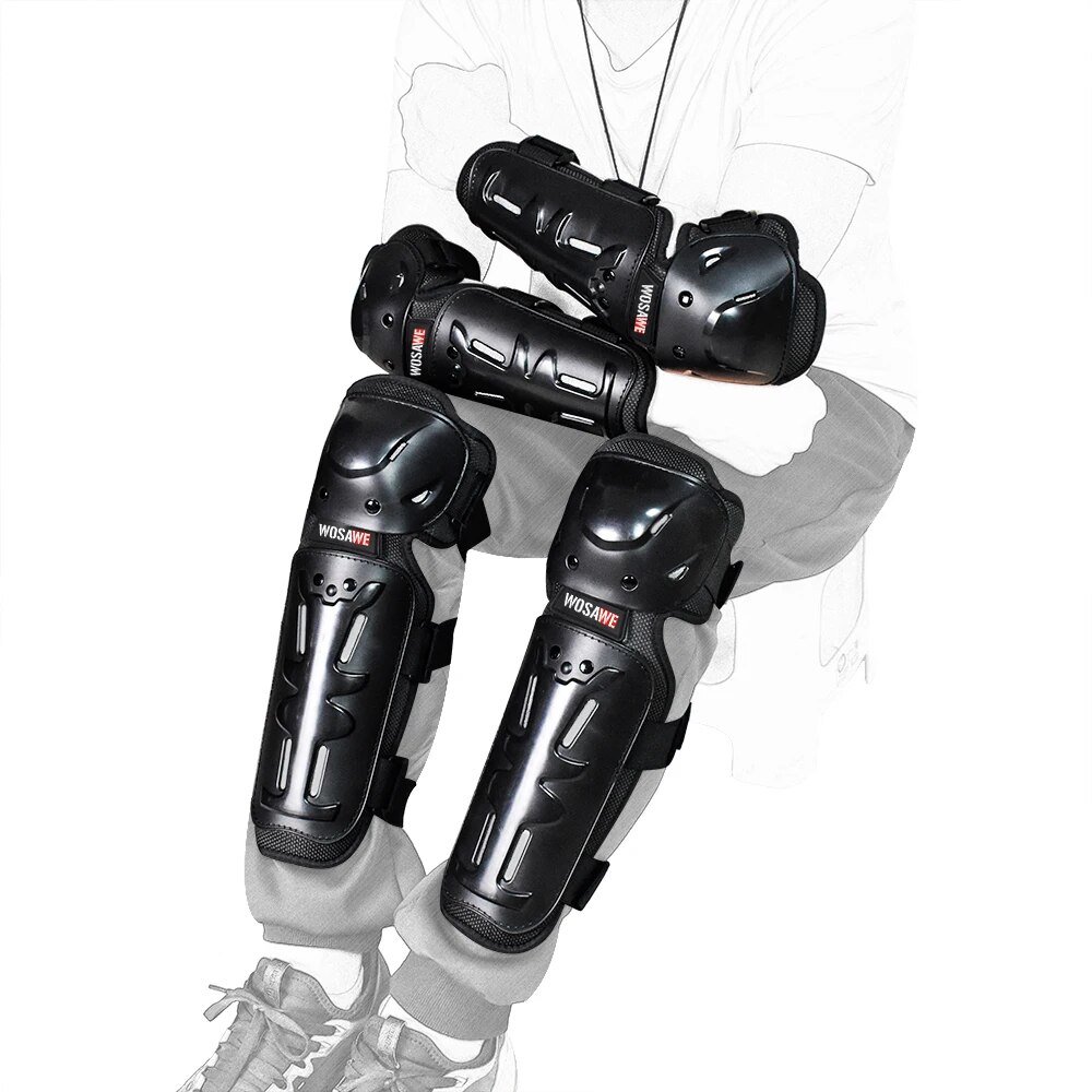 WOSAWE Sports Knee & Elbow Pad - Shin Guard Crossfit avaliação e preço