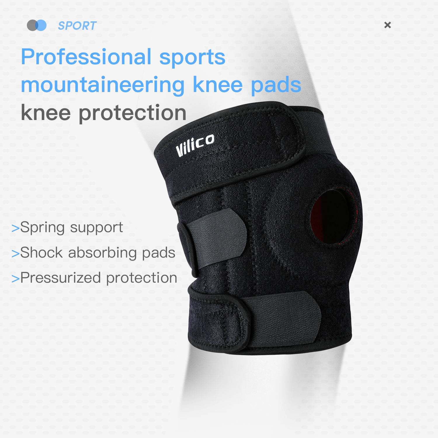 Knee Brace with Side Stabilize - Knee Sleeve Pair avaliação e preço