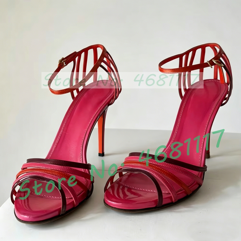 Black Caged Open Toe High Heel - Crossfit Lady avaliação e preço