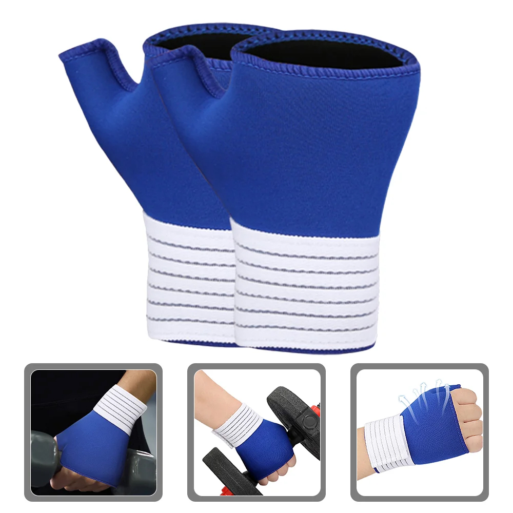 1Pair Elastic Wrist Support wi - Wrist Wrap Support avaliação e preço