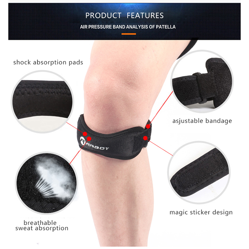 1 PC Knee Patellar Tendon Knee - Knee Sleeve Pair avaliação e preço