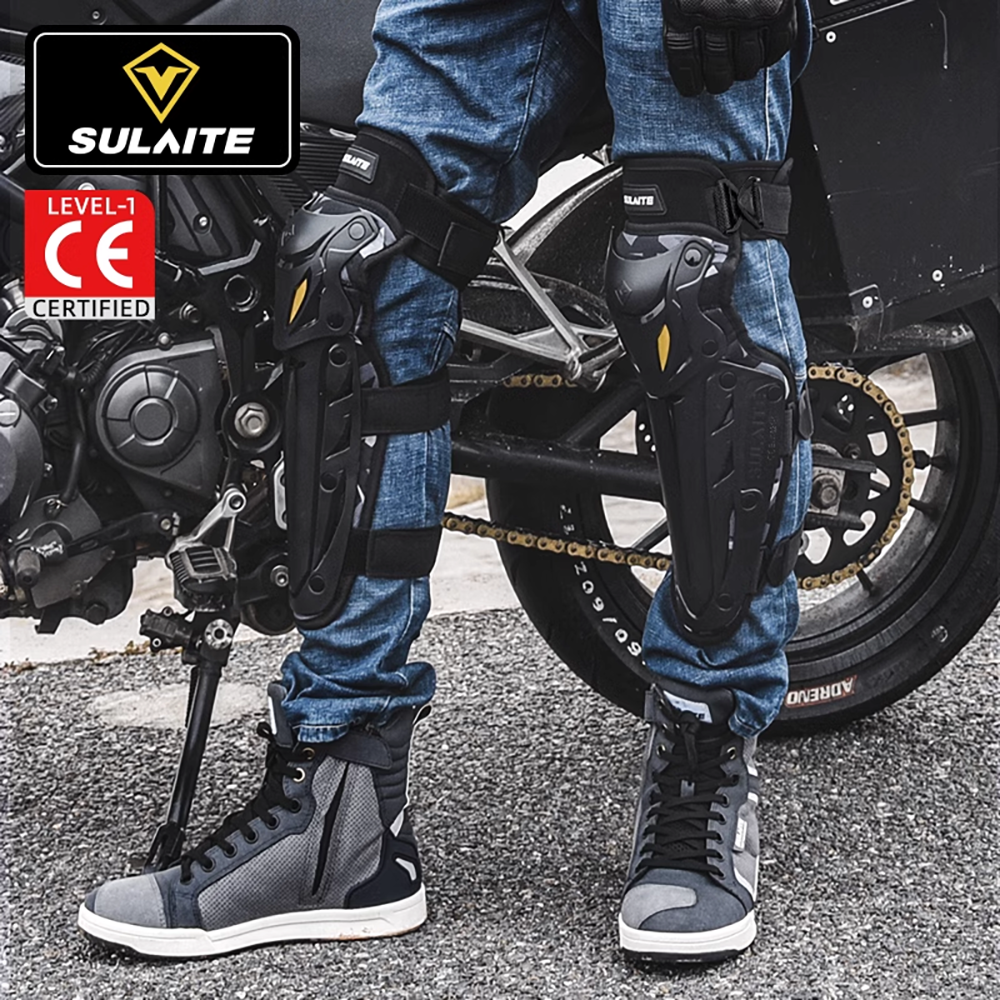 SULAITE Motorcycle Knee Guards - Shin Guard Crossfit avaliação e preço