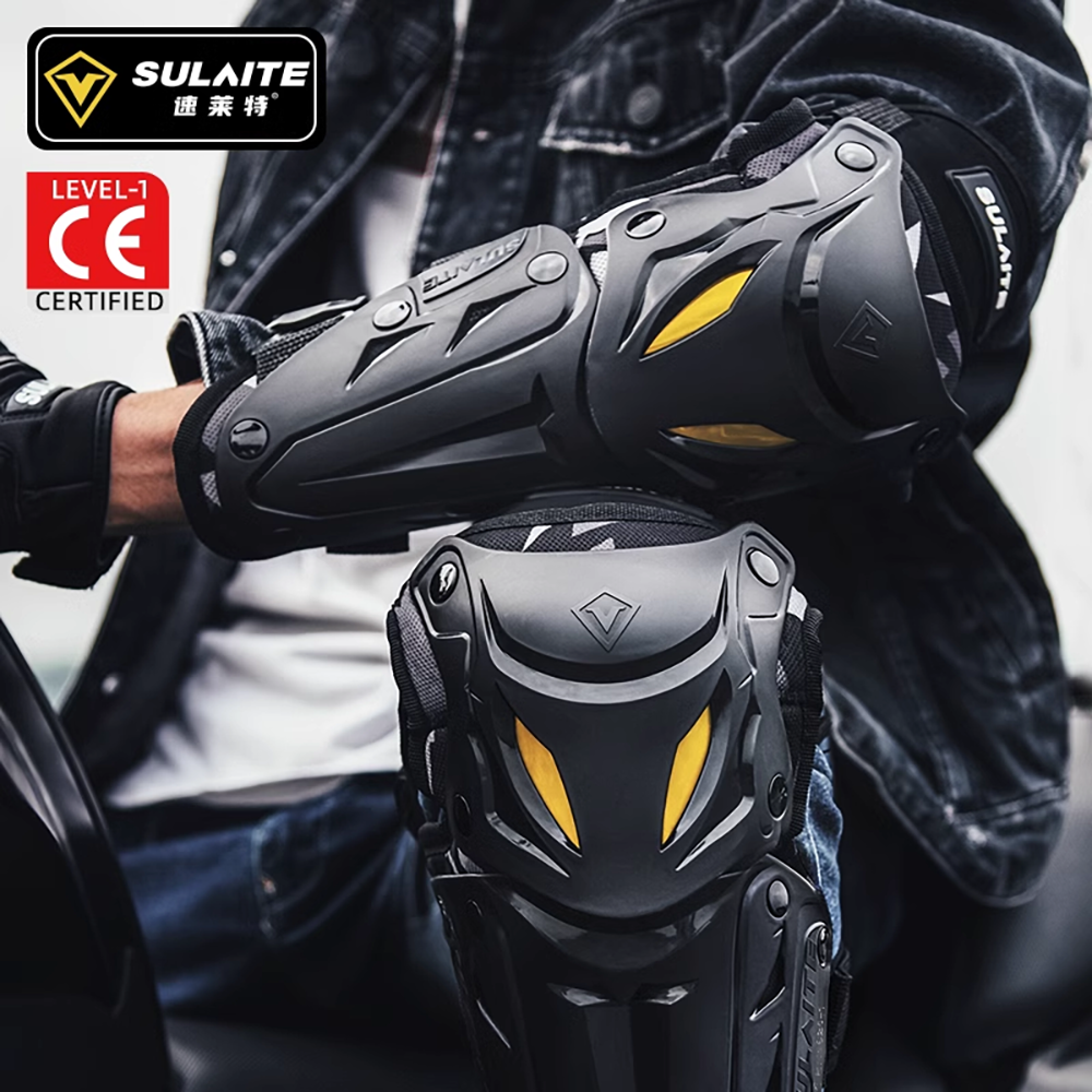 SULAITE Motorcycle Knee Guards - Shin Guard Crossfit avaliação e preço