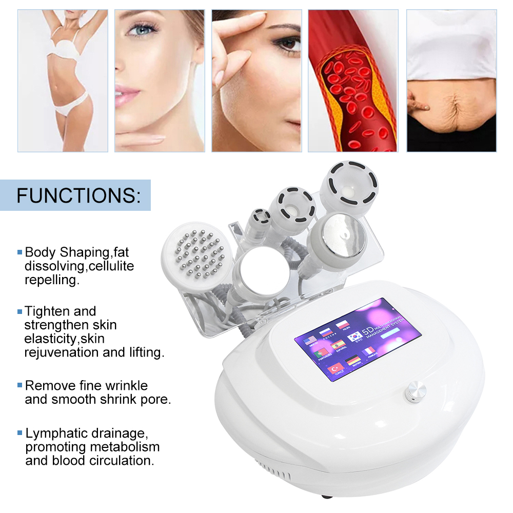 6 in 1 120K Cavitation Vacuum  - Crossfit Gym avaliação e preço