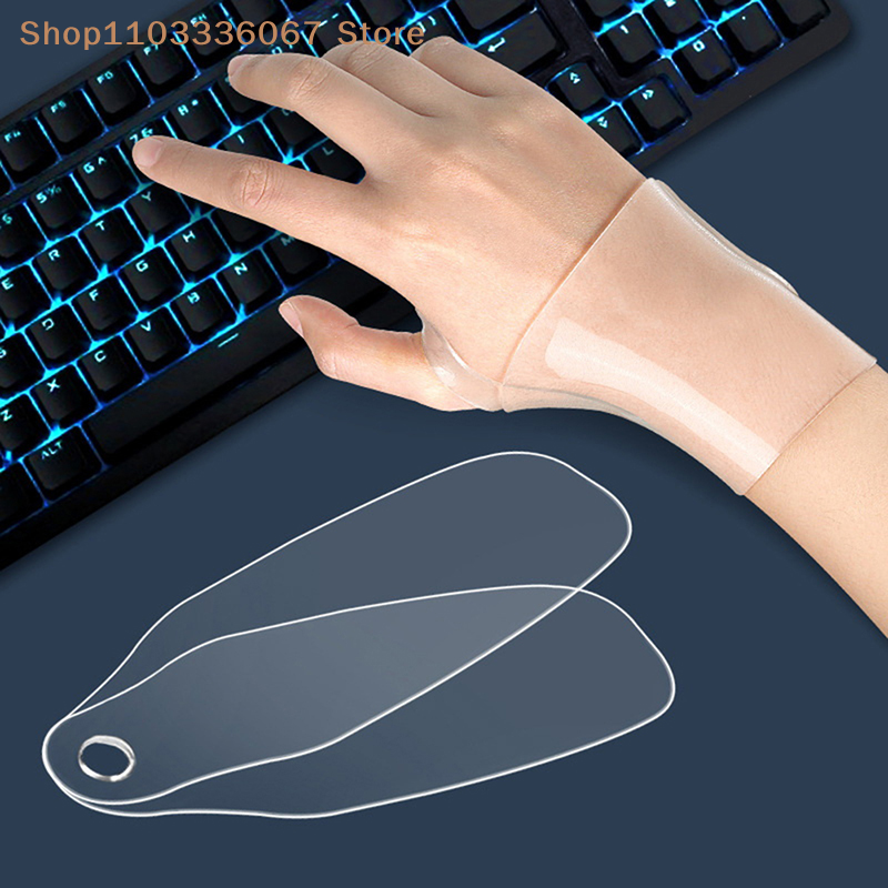 【HL】1Pc Transparent Wristband  - Wrist Wrap Support avaliação e preço